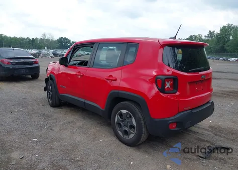 2016 Jeep Renegade Sport from USA, damaged, VIN ZACCJAATXGPD17216